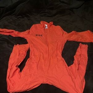 Small/medium size jail suit doc costume